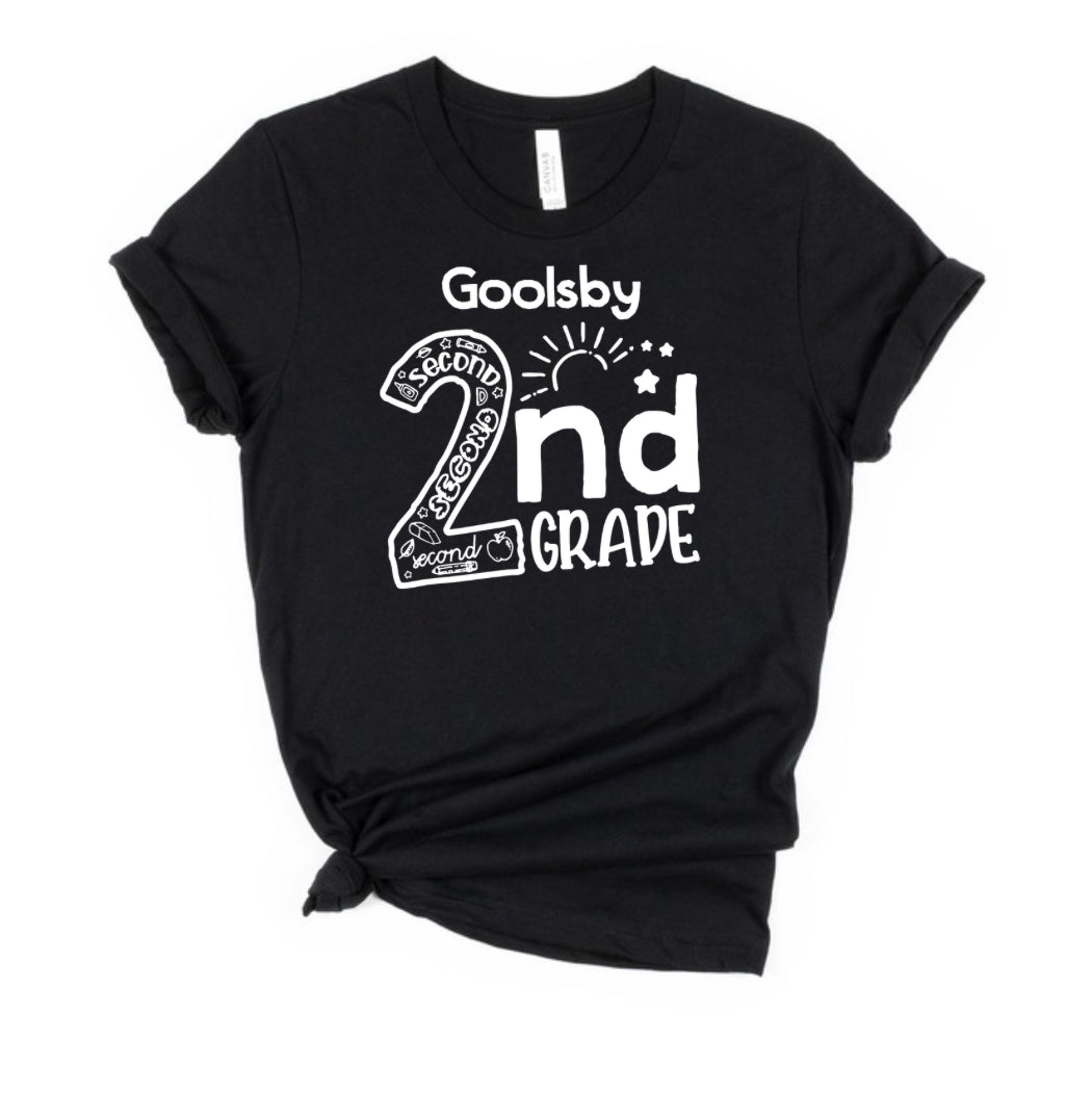 Goolsby 2nd Grade Level Shirts