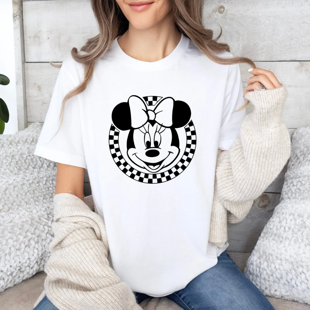 Checkered Mini Mouse