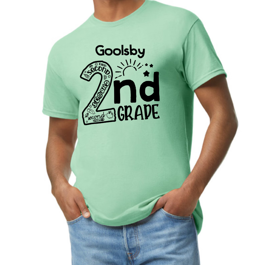 Goolsby 2nd Grade Level Shirts